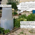 Nouveauté Rehausse de cloche Pouss-Vert - DZprod Jardin - 29 mars 2016