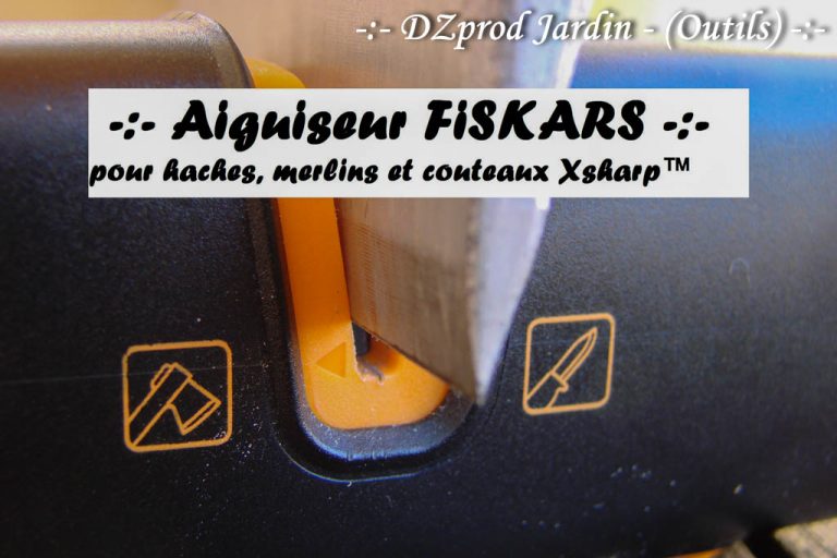 Hache Fiskars X17 + Aiguiseur Xsharp - Série X - Pour Bois Et Bûcheronnage - Kit Complet