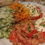 Salade de crudités - DZprod Jardin - 31 juillet 2016