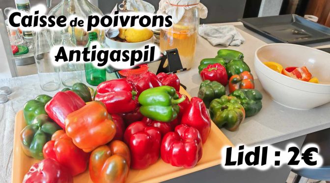 Salalde de poivron antigaspil